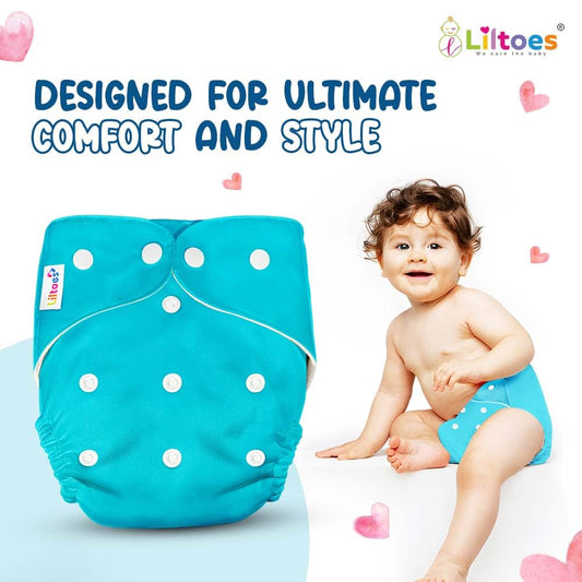 Pro Cloth Diaper (Blue)