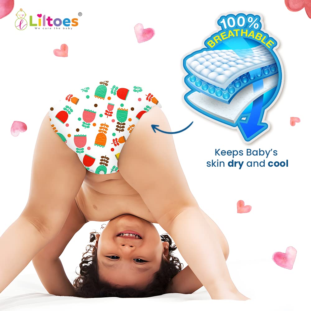 Pro Cloth Diaper (Rose Flower)