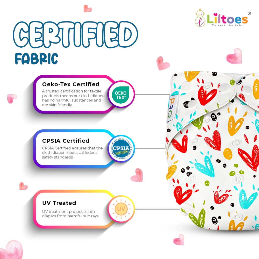 Pro Cloth Diaper (Heart)