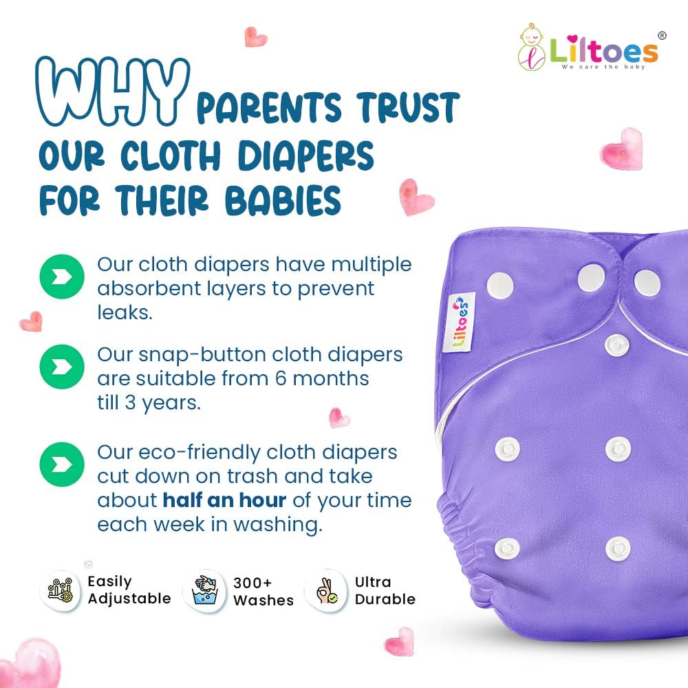 Pro Cloth Diaper (Purple)
