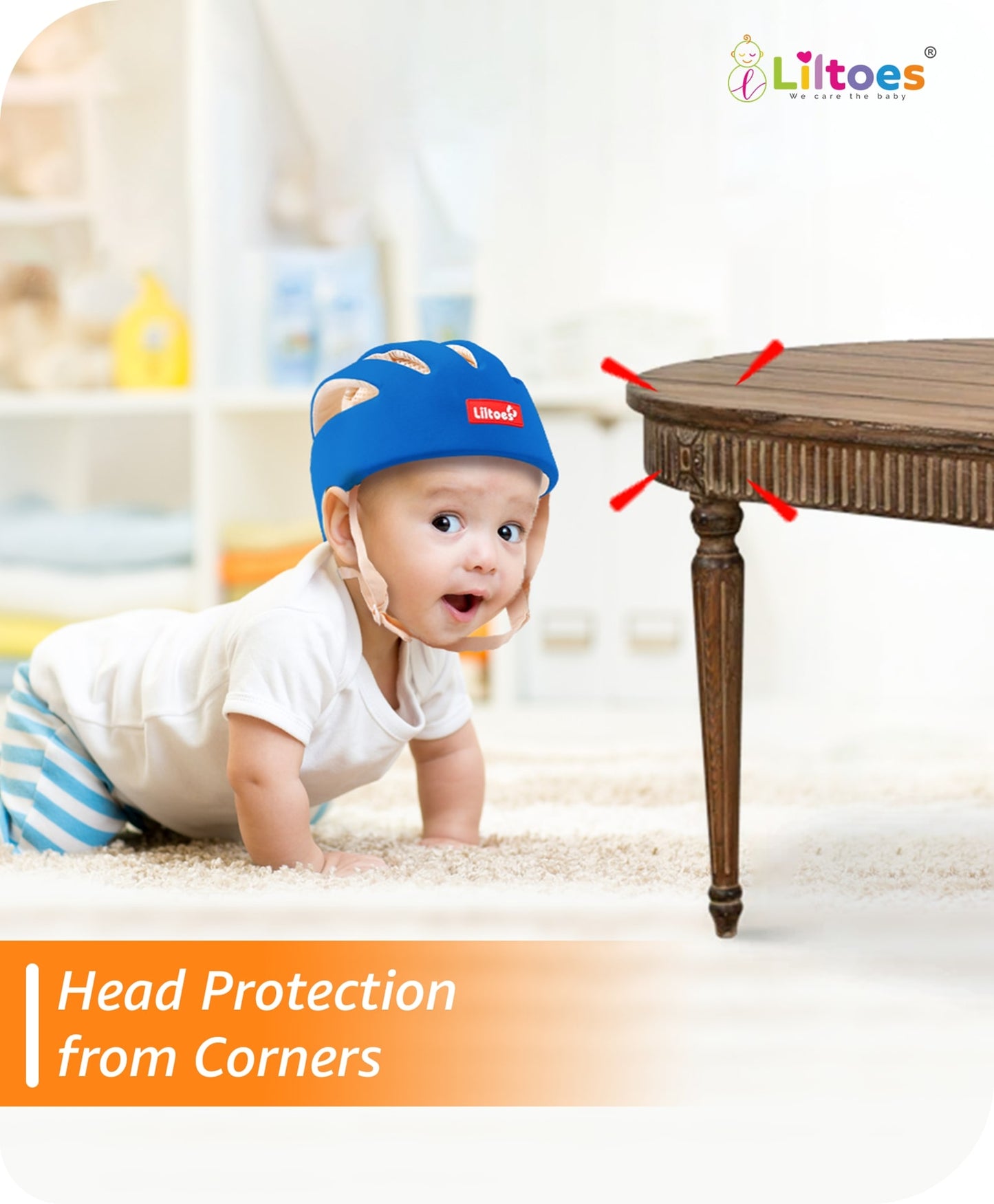 Baby Head Protector (Royal Blue)