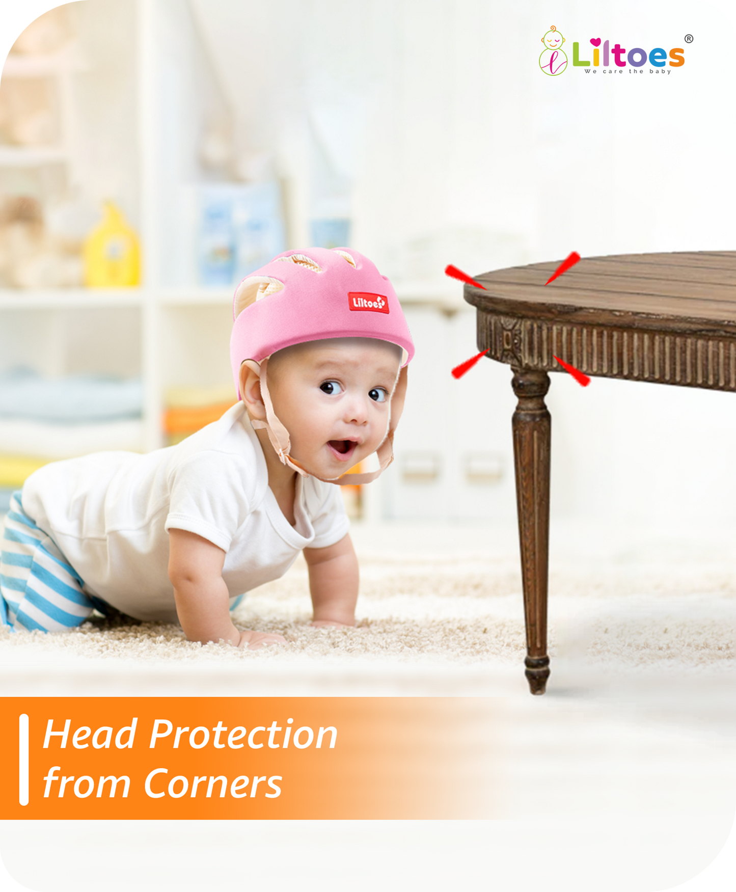 Baby Head Protector (Pink)