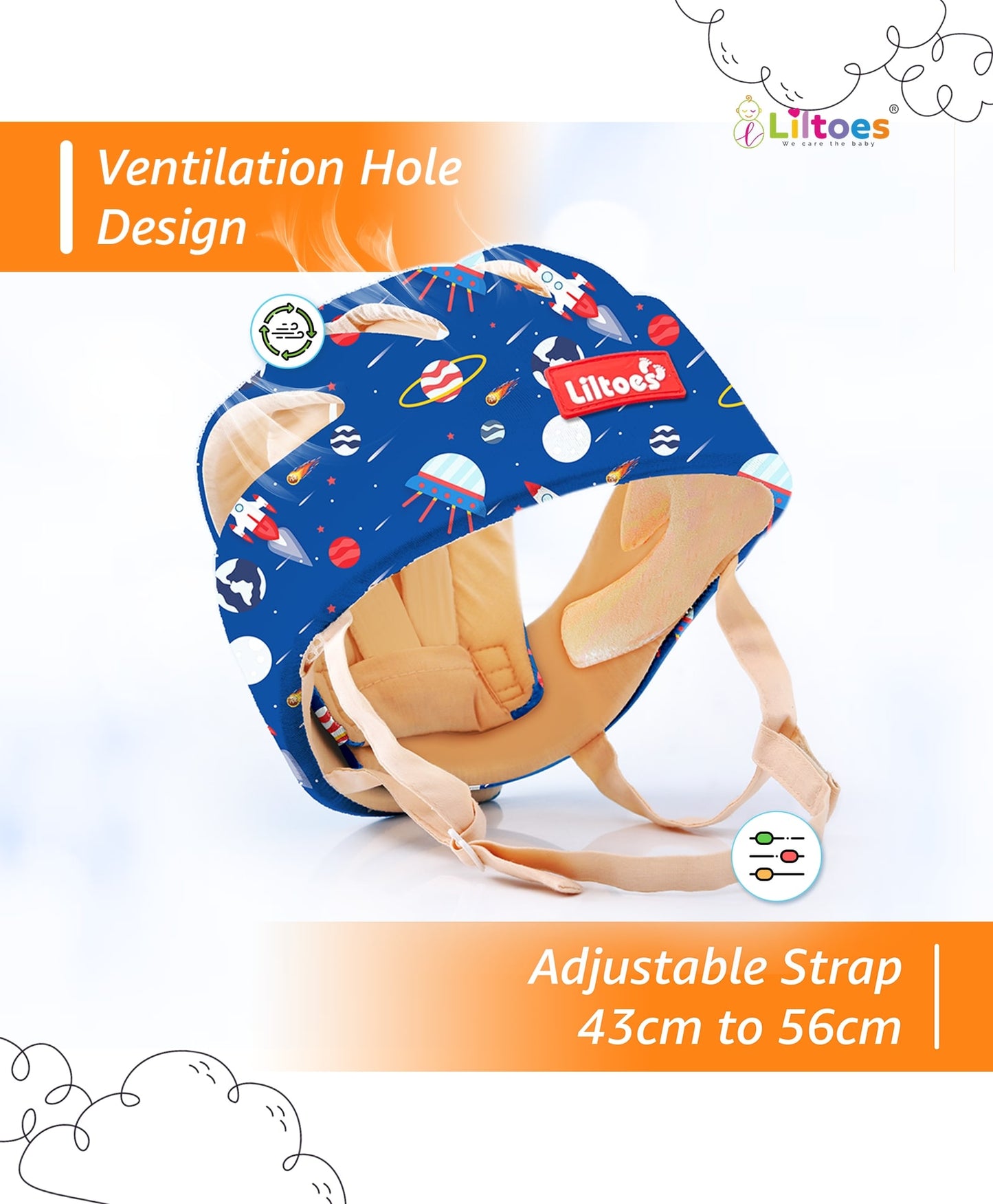 Baby Head Protector (Spaceship)