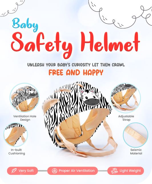 Baby Head Protector (Stripy Zigby)