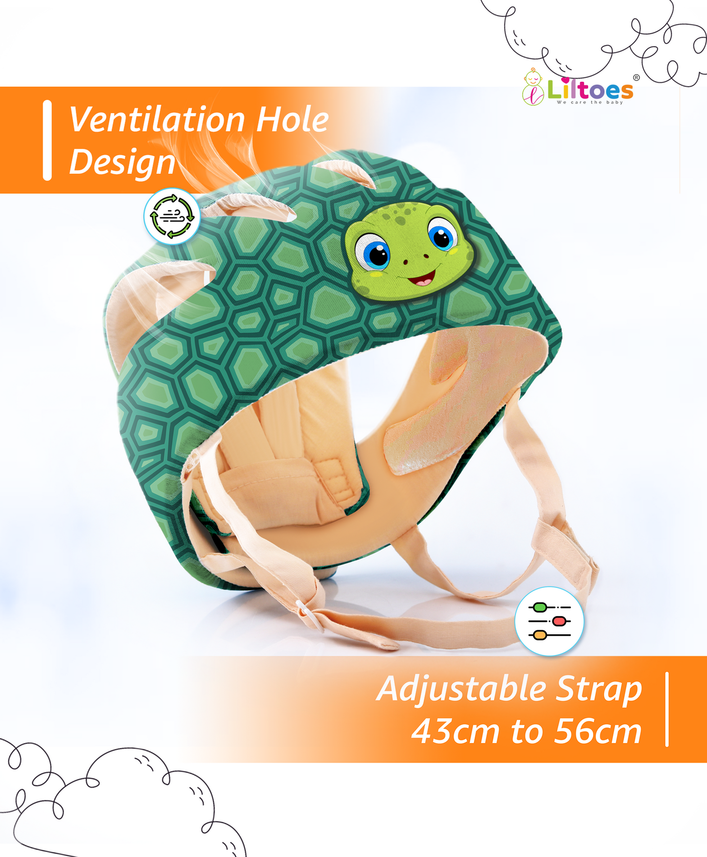 Baby Head Protector (Yertle)