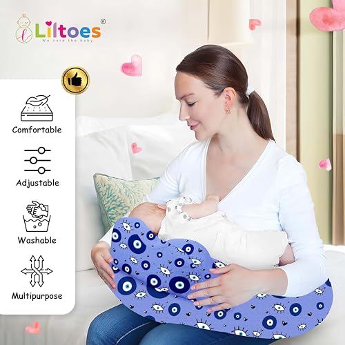 Baby Feeding Pillow (Nazzar Battu - PACK OF 3)
