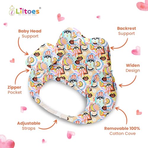 Baby Feeding Pillow (Doodle Face - PACK OF 3)