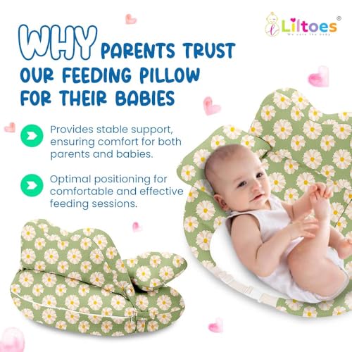 Baby Feeding Pillow (Gardenia - PACK OF 3)