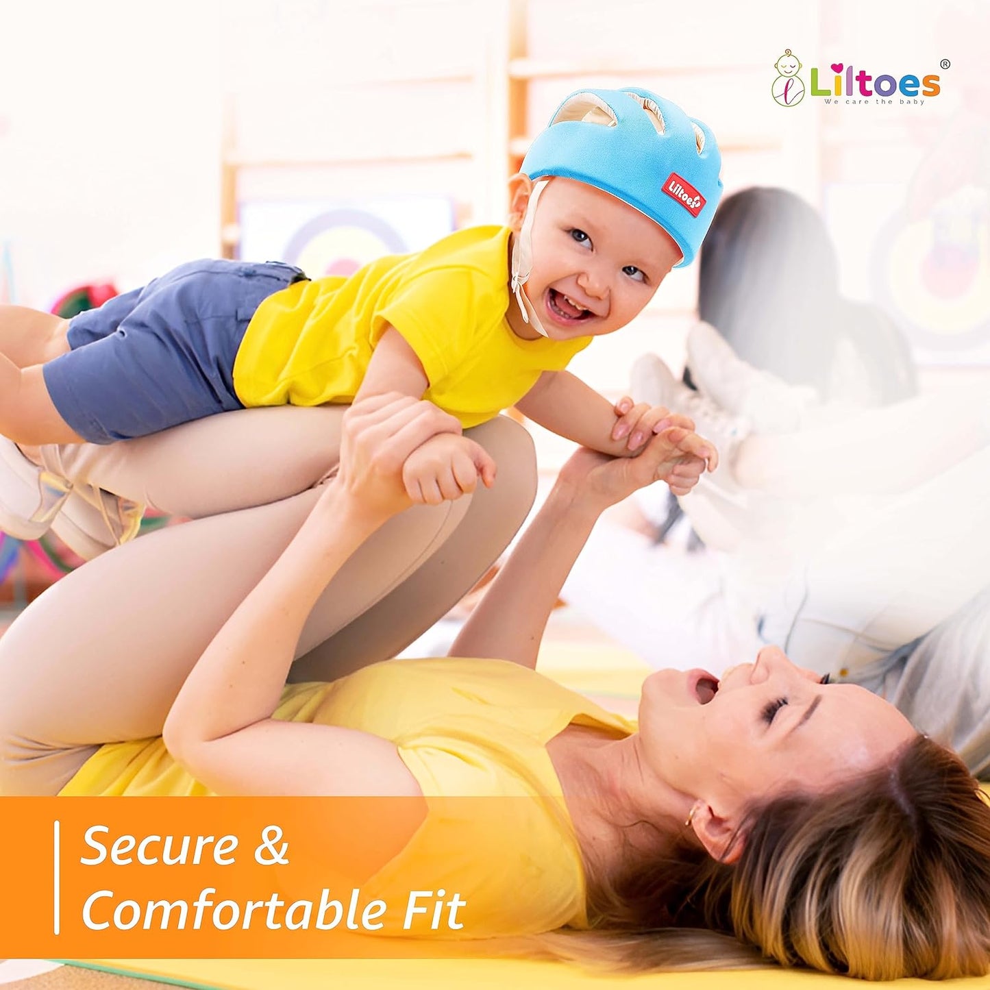 Baby Head Protector (Sky Blue), Corner Guard & Cabinet Lock