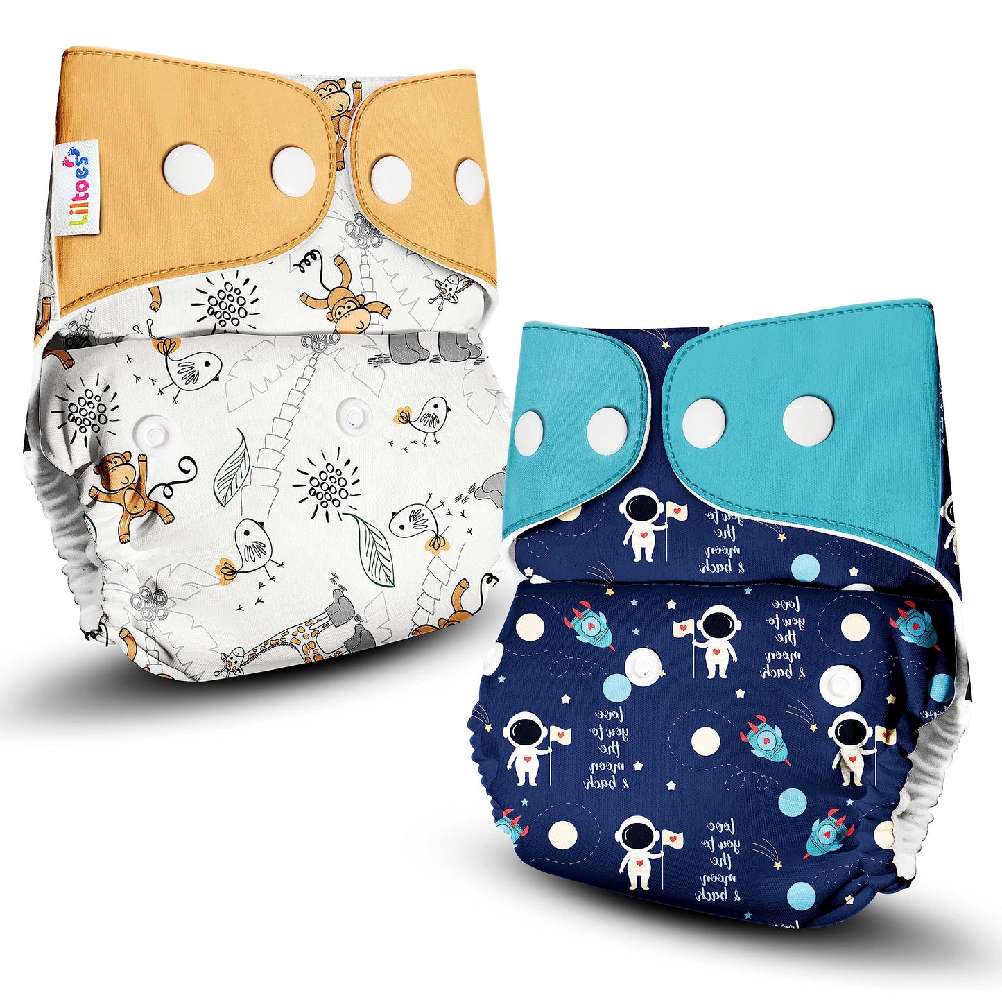 Cloth Diapers (Flying Saucer + Boogie Monkey)