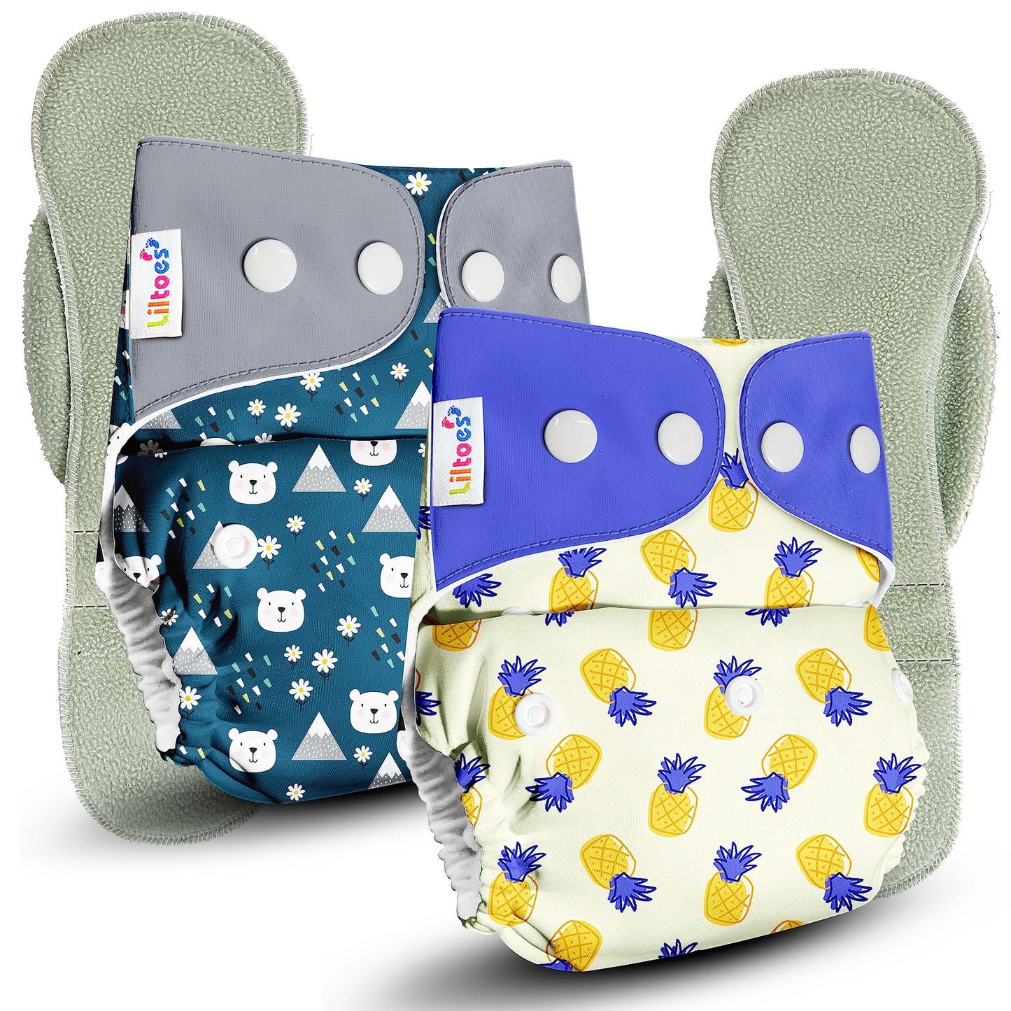 Cloth Diapers (Flying Saucer + Boogie Monkey)