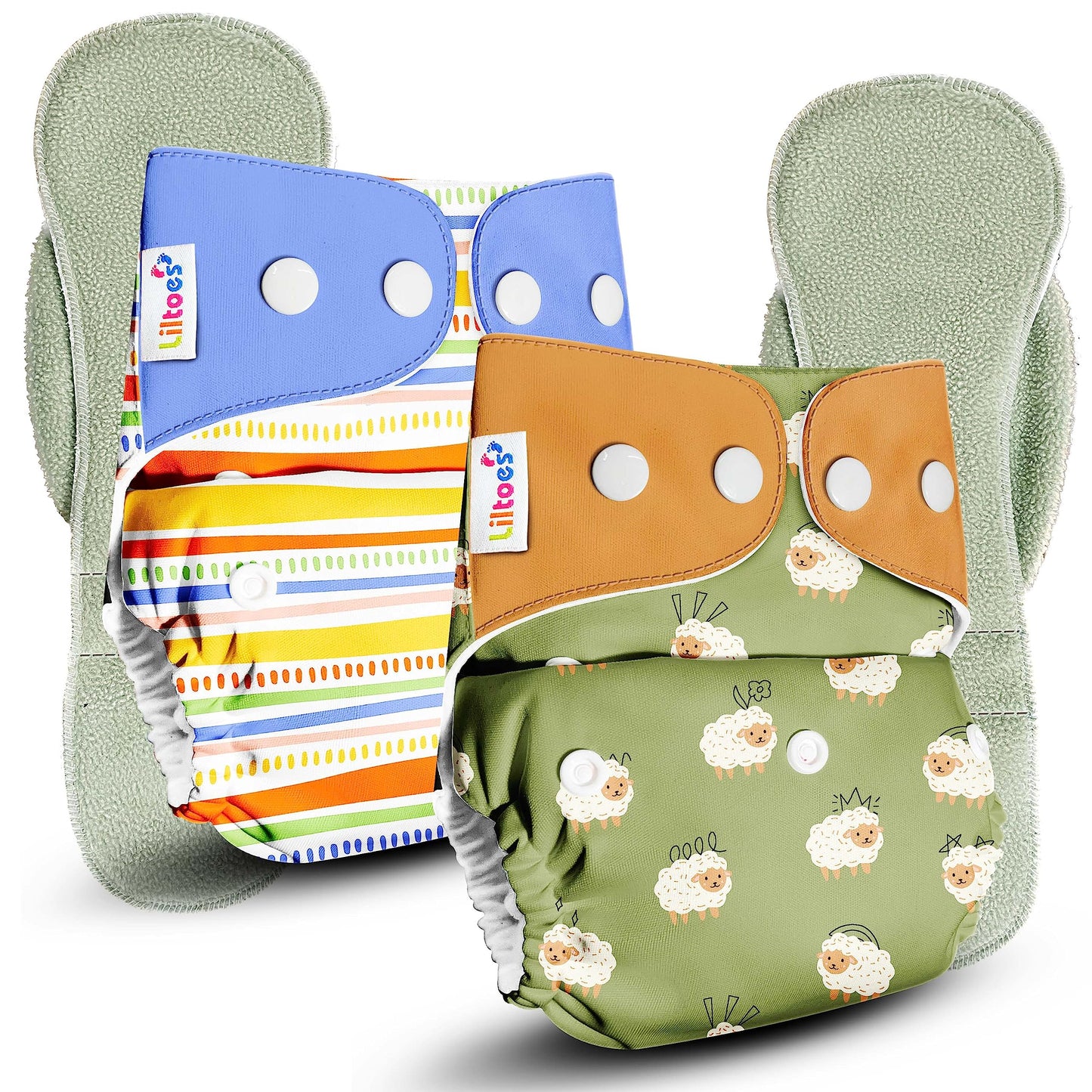 Cloth Diapers (Flying Saucer + Boogie Monkey)