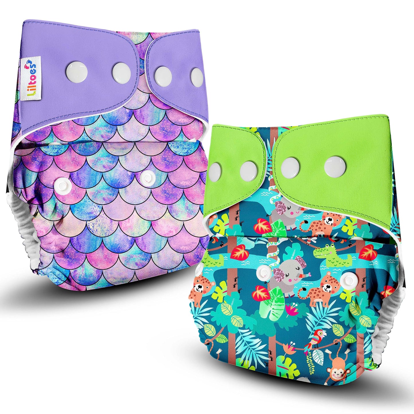 Cloth Diapers (Flying Saucer + Boogie Monkey)