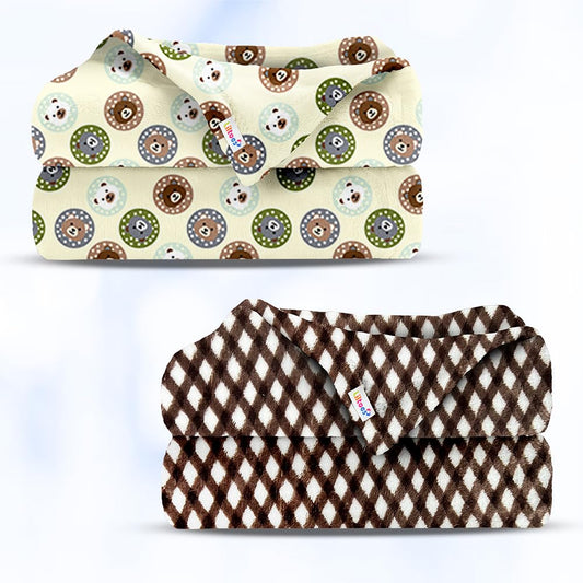 Baby Blanket Combo (Eddy The Teddy+Brunella)