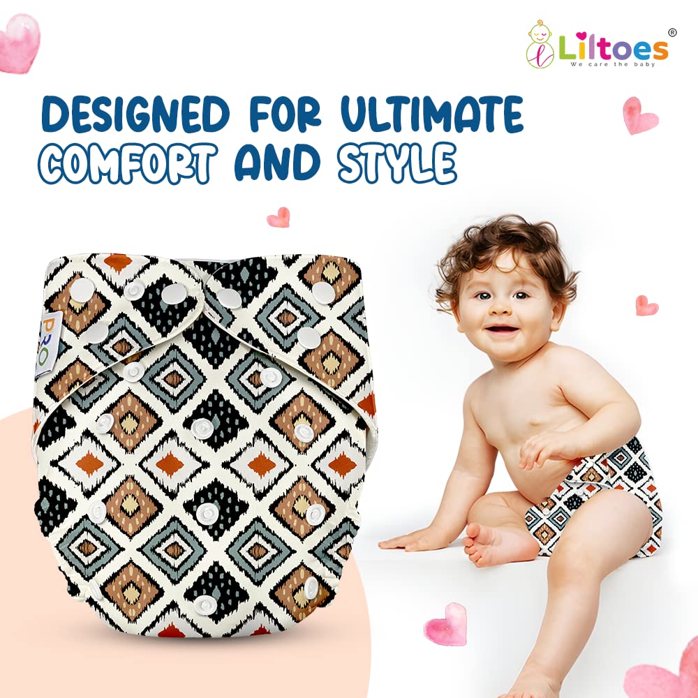 Cloth Diaper (FLOWER & SQUARE)