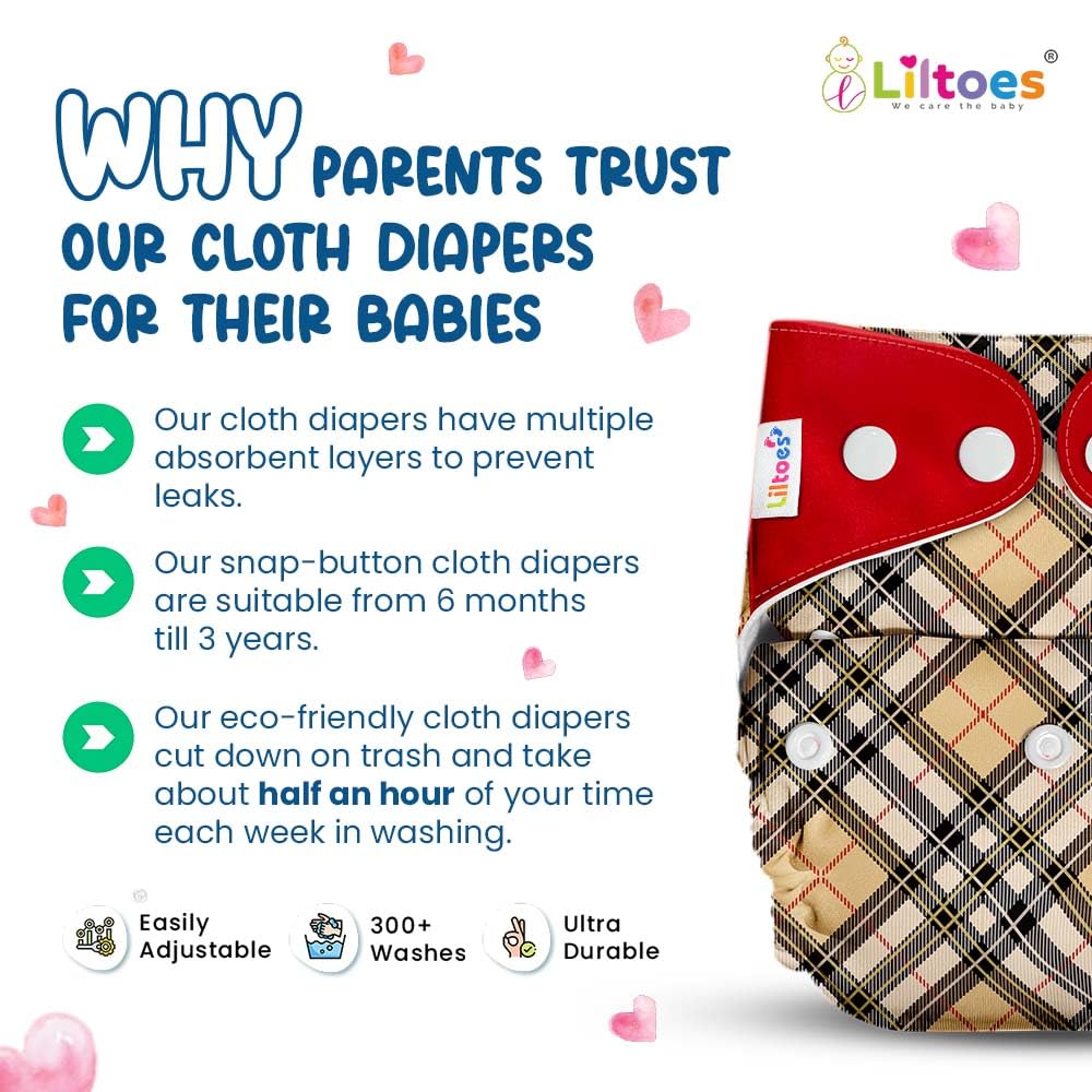 Cloth Diaper (Duplin Checkered)