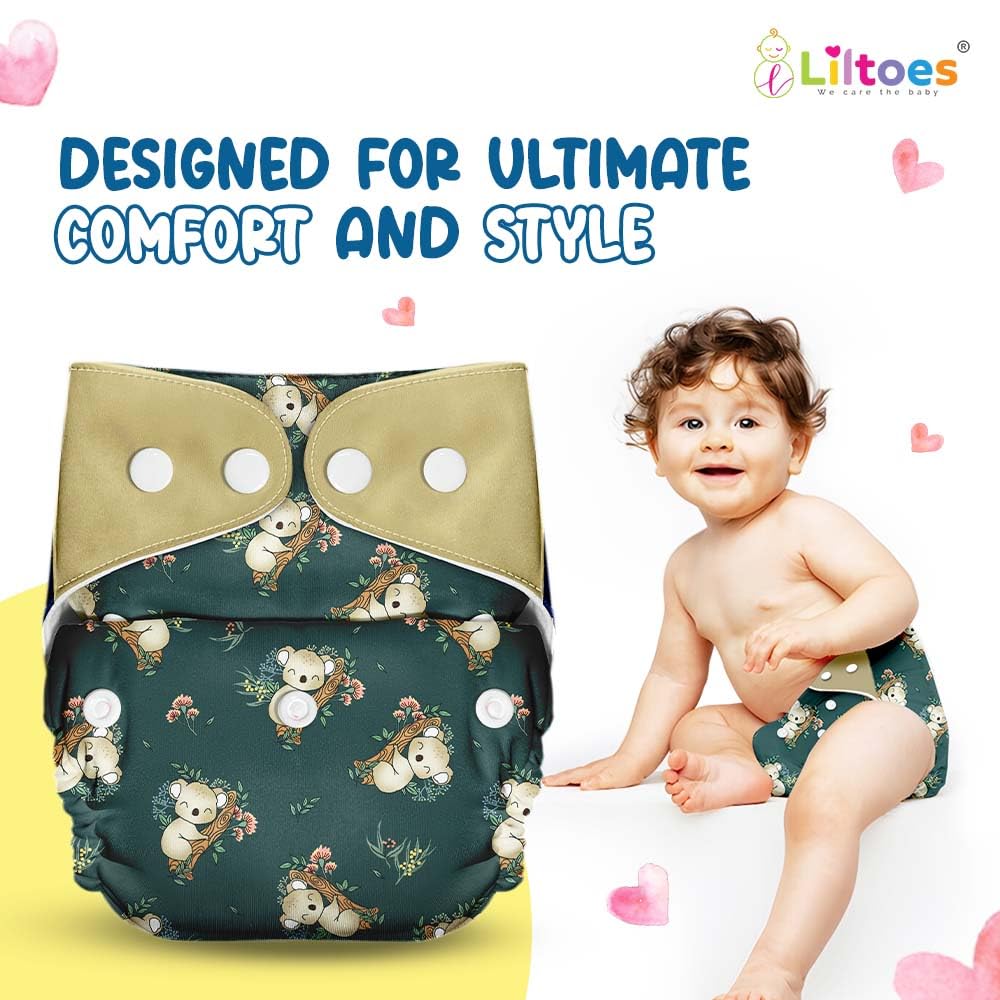 Cloth Diaper (Dozing koala)