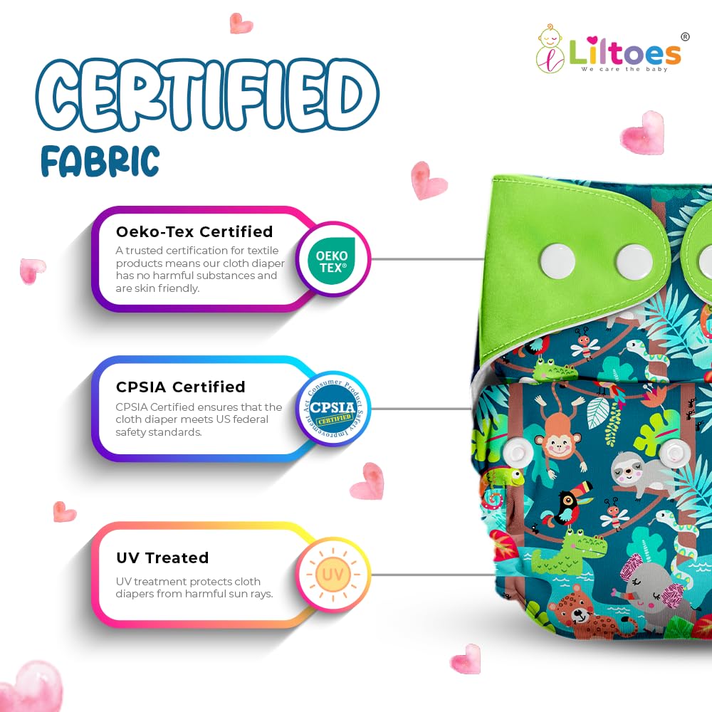 Cloth Diaper (Jungle Safari)