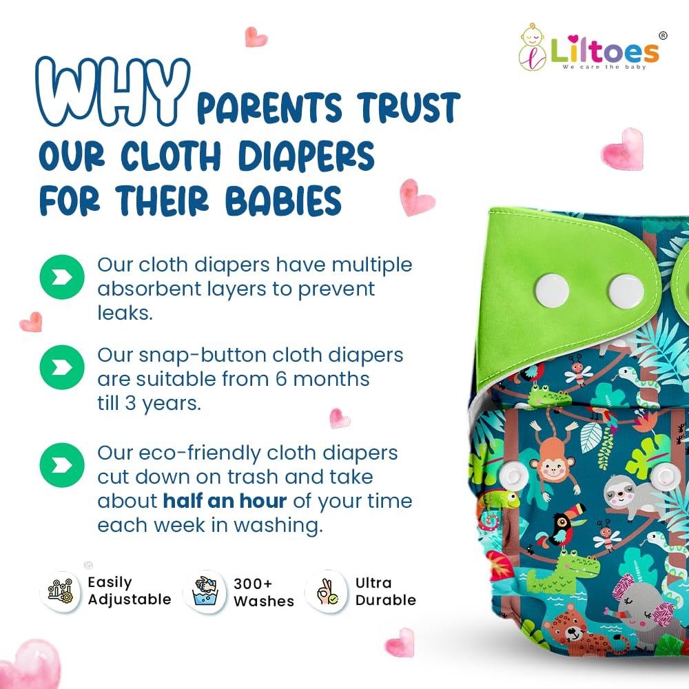 Cloth Diaper (Jungle Safari)