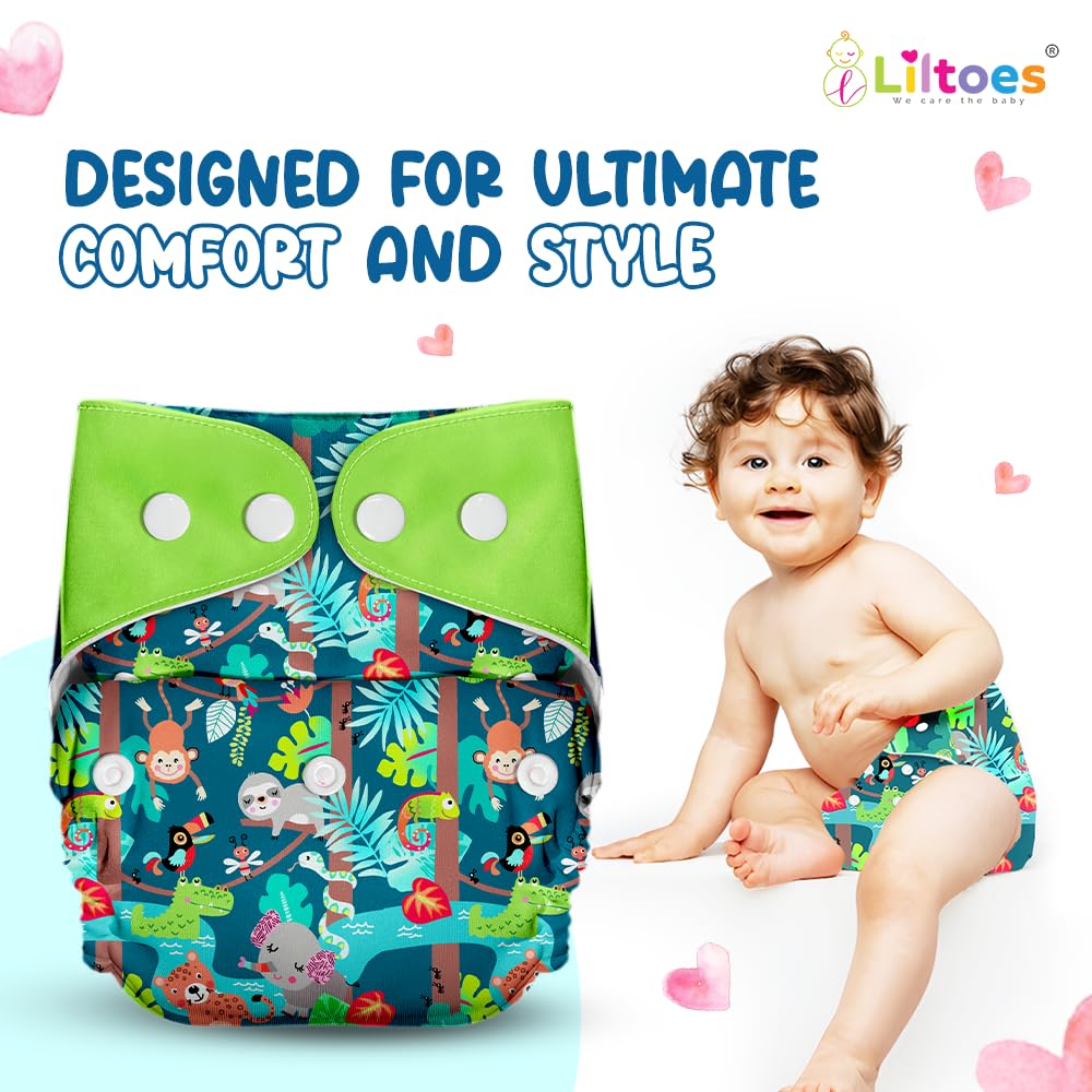 Cloth Diaper (Jungle Safari)