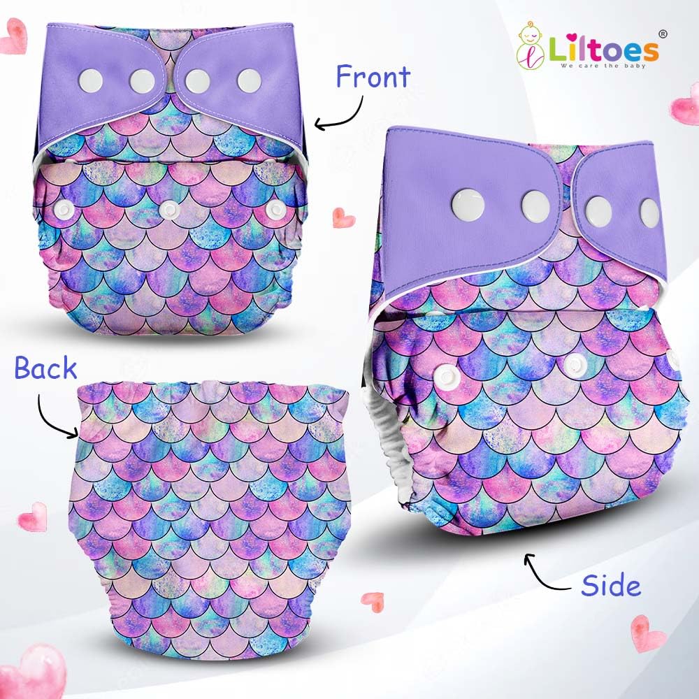 Cloth Diaper (Little Mermaid)