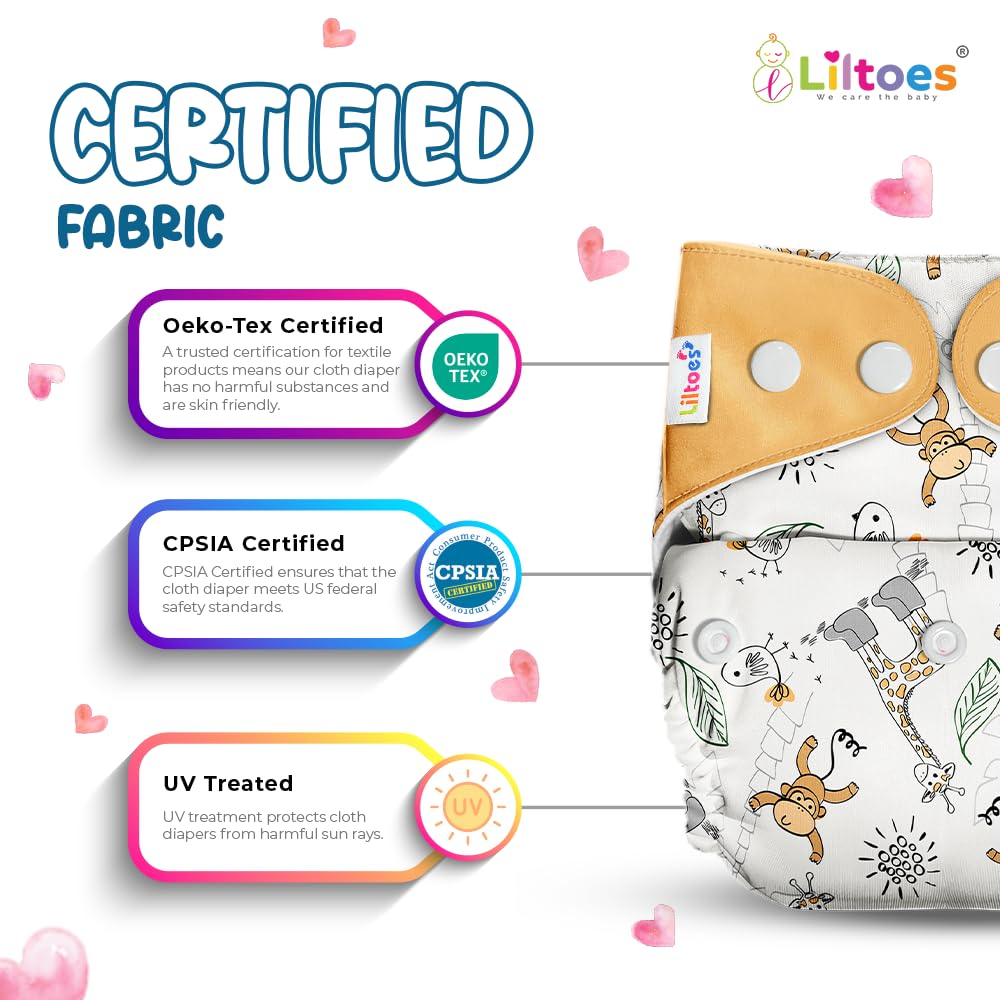 Cloth Diapers (Boogie Monkey & Flying Saucer)