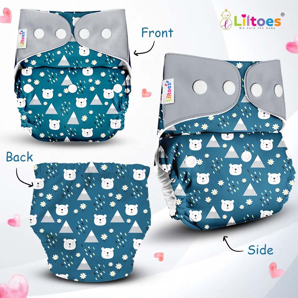 Cloth Diaper (Ice Polar & Hawaiian Pineapple)