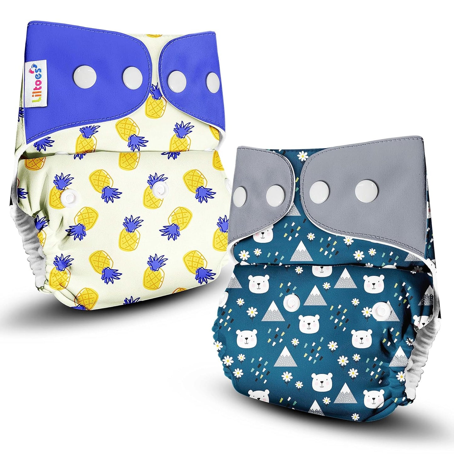 Cloth Diaper (Ice Polar & Hawaiian Pineapple)