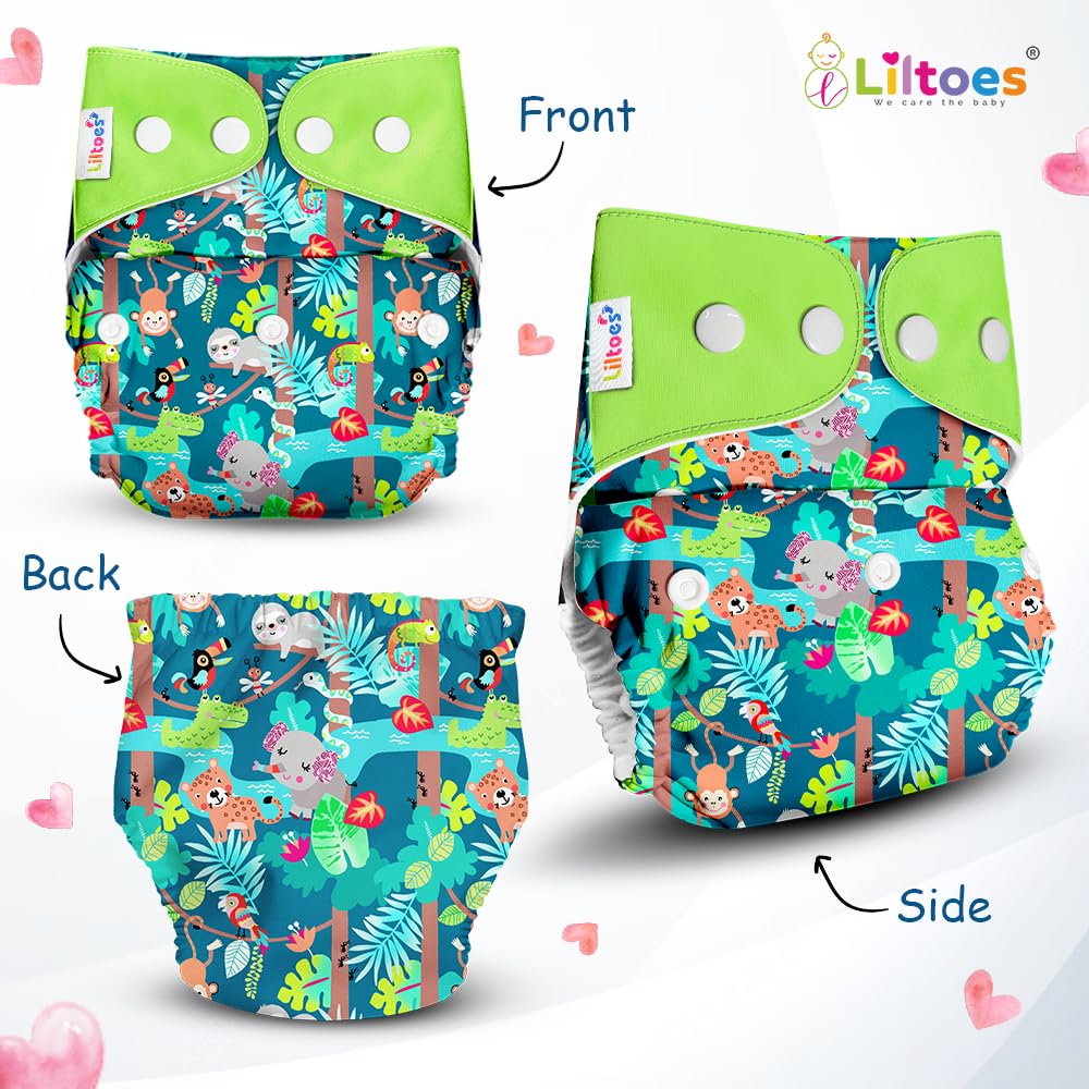 Cloth Diaper (Jungle Safari & Little Mermaid)