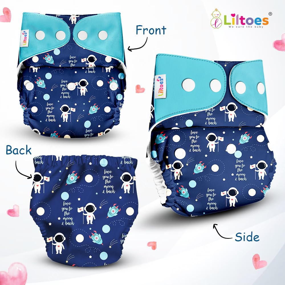 Cloth Diaper (Flying Saucer, Boogie Monkey & Jazzy Lines)