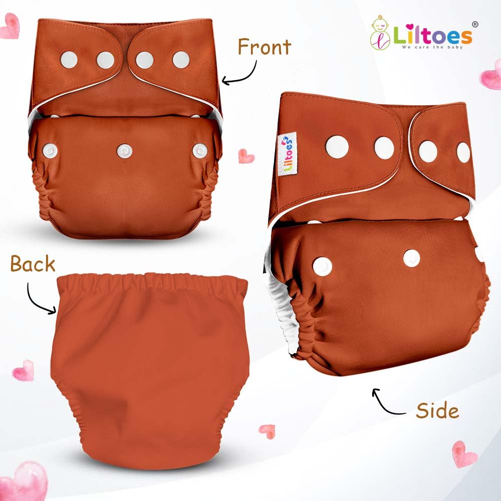 Cloth Diaper (Chocolate Brown)
