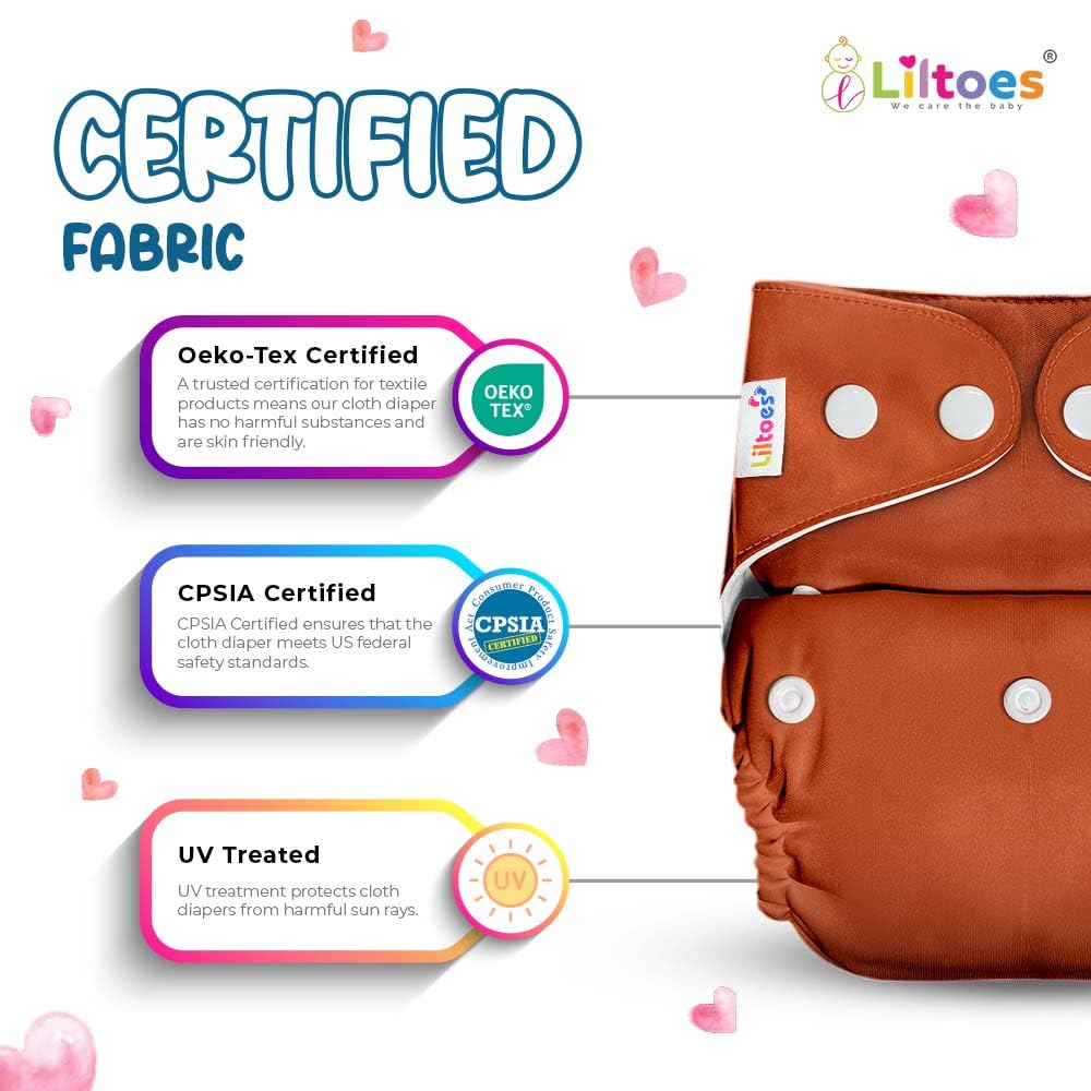 Cloth Diaper (Chocolate Brown)