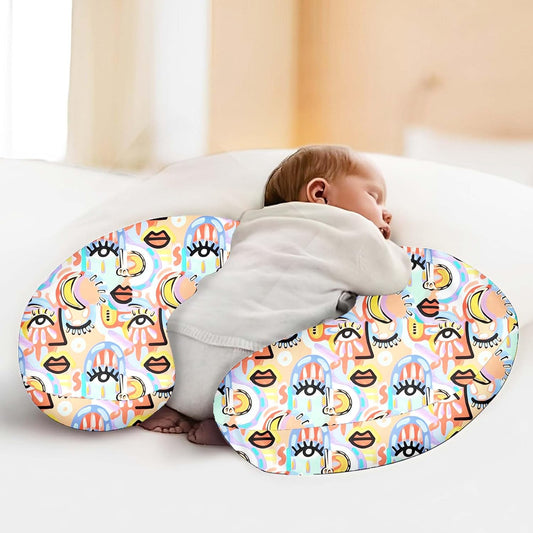Baby Feeding Pillow (Doodle Face - PACK OF 1)