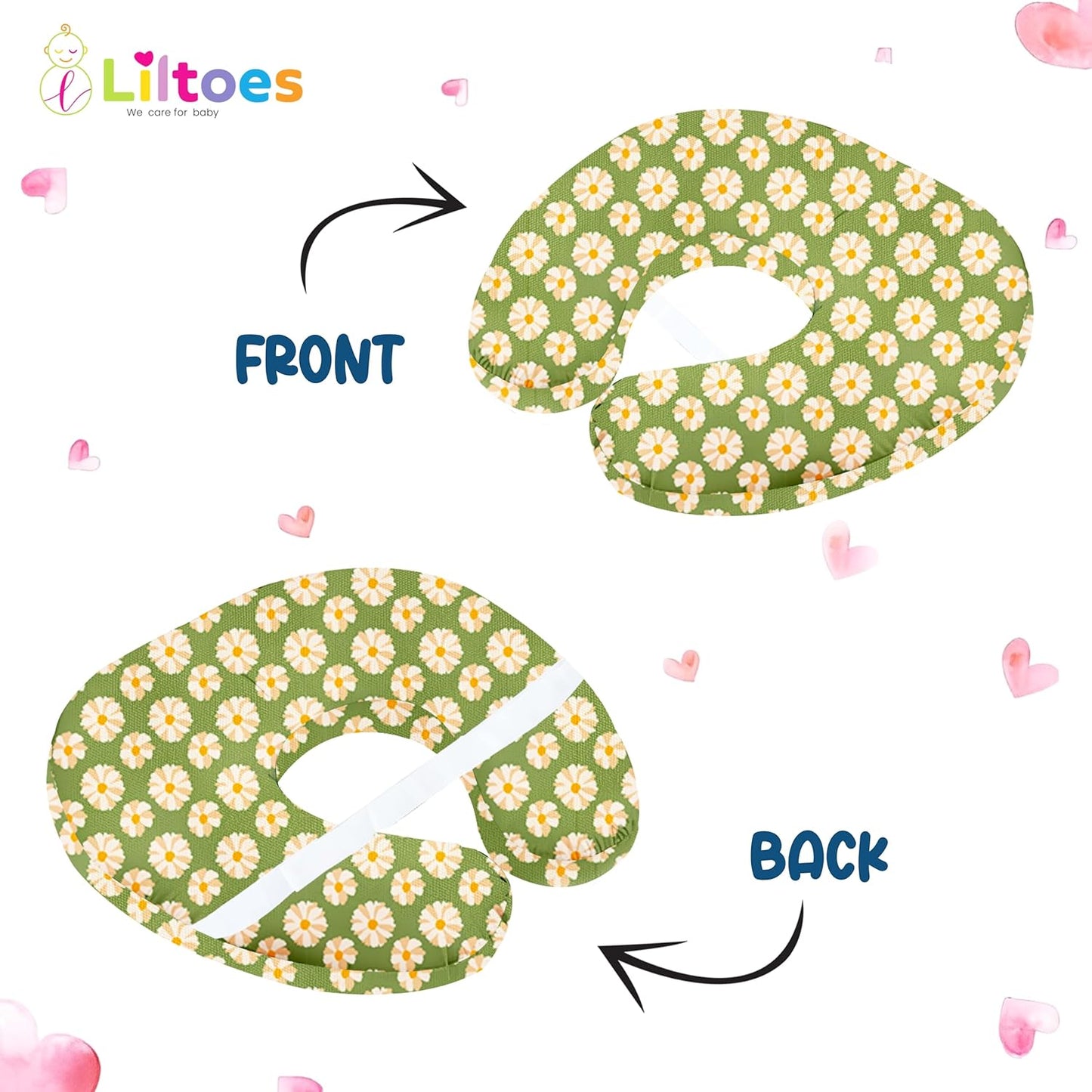 Baby Feeding Pillow (Gardenia - PACK OF 1)