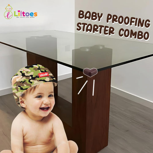 Baby Head Protector (Camouflage) & Corner Guard