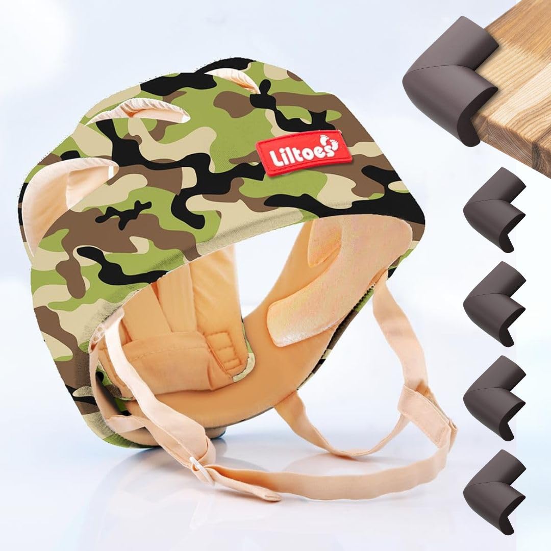Baby Head Protector (Camouflage) & Corner Guard