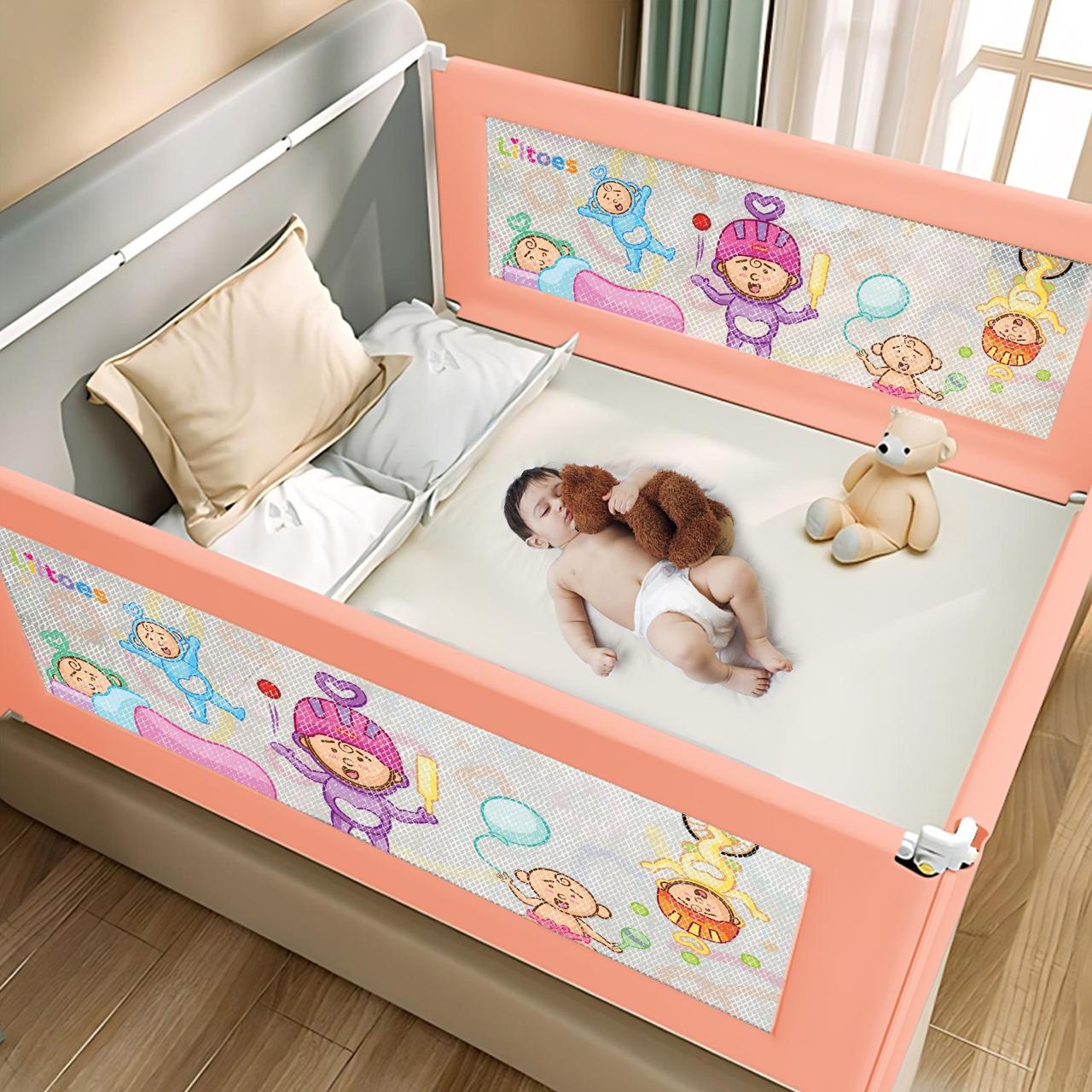 Baby Bed rail (Orange)