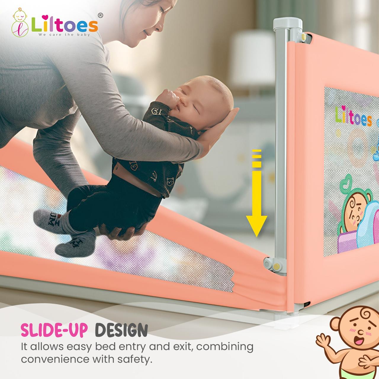 Baby Bed rail (Orange)
