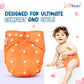 Pro Cloth Diaper (Orange)