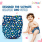 Pro Cloth Diaper (Blue Star)