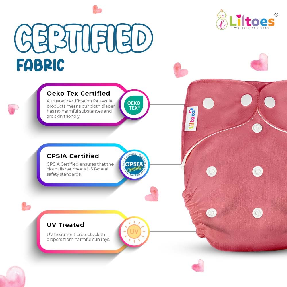 Pro Cloth Diaper (Pink)
