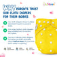 Pro Cloth Diaper (Yellow)