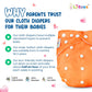 Pro Cloth Diaper (Orange)