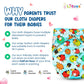 Pro Cloth Diaper (Sheep)