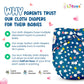 Pro Cloth Diaper (Blue Star)