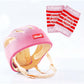 Baby Head Protector (Pink) With Kneepad