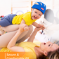 Baby Head Protector (Royal Blue) With Kneepad