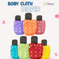 Multicolour Cloth Diaper With Inserts (Pack Of 7)