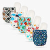 Pro Cloth Diaper (Sheep, Blue-Star, Heart, Square & Cloud)