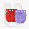 Pro Cloth Diaper (Red & Purple)